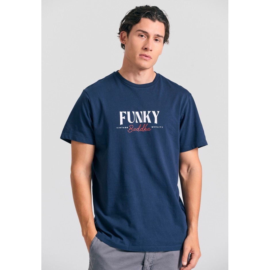 FUNKY BUDDHA FBM011-084-04-NAVY Μπλε