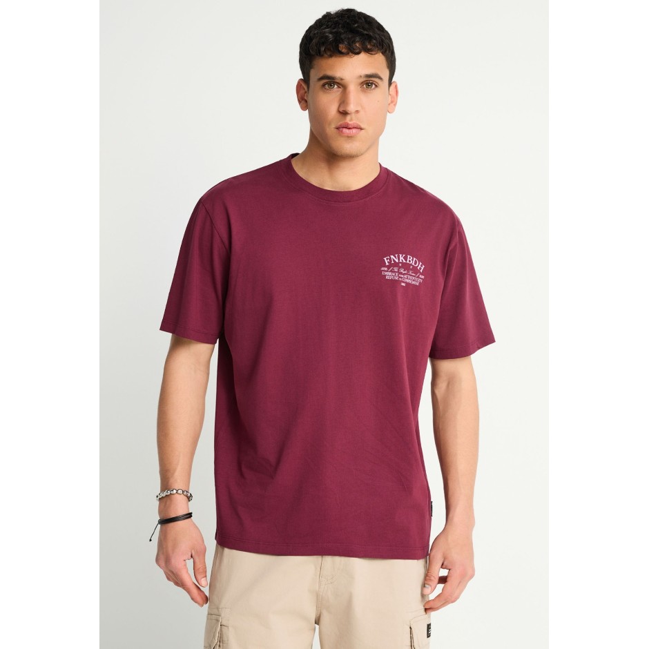 FUNKY BUDDHA  FBM013-017-04-BURGUNDY Μπορντό