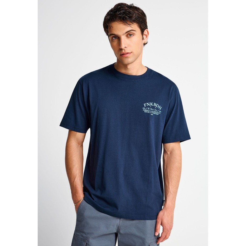 FUNKY BUDDHA  FBM013-017-04-NAVY Μπλέ