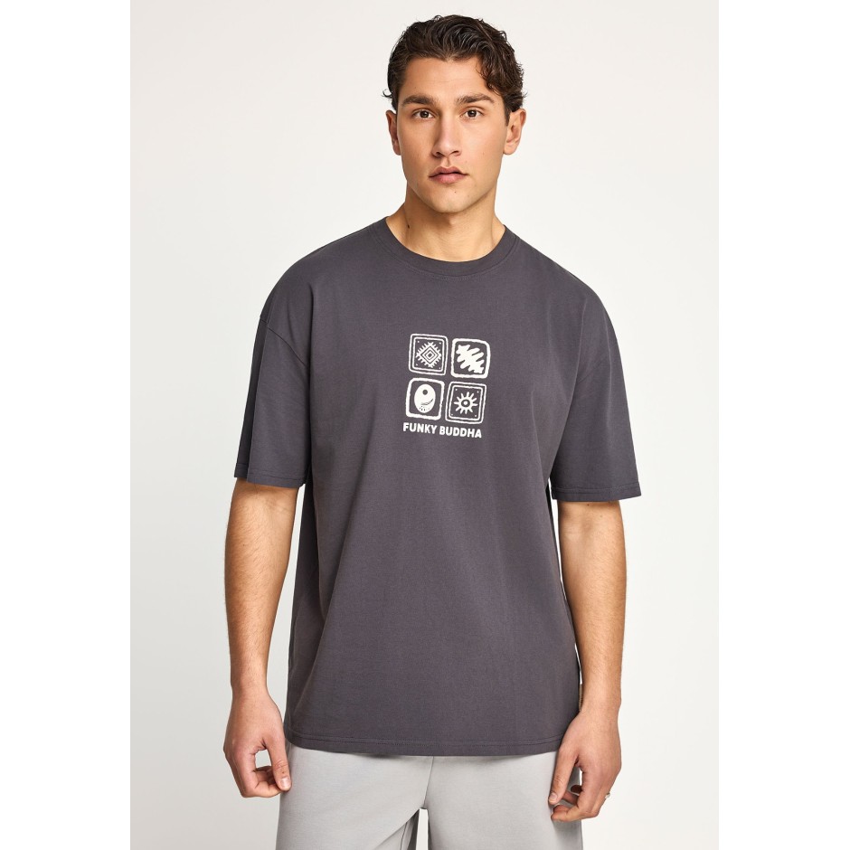 FUNKY BUDDHA  FBM013-055-04-ANTHRACITE Ανθρακί