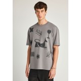 FUNKY BUDDHA  FBM013-057-04-GREY Γκρί Εικόνα 