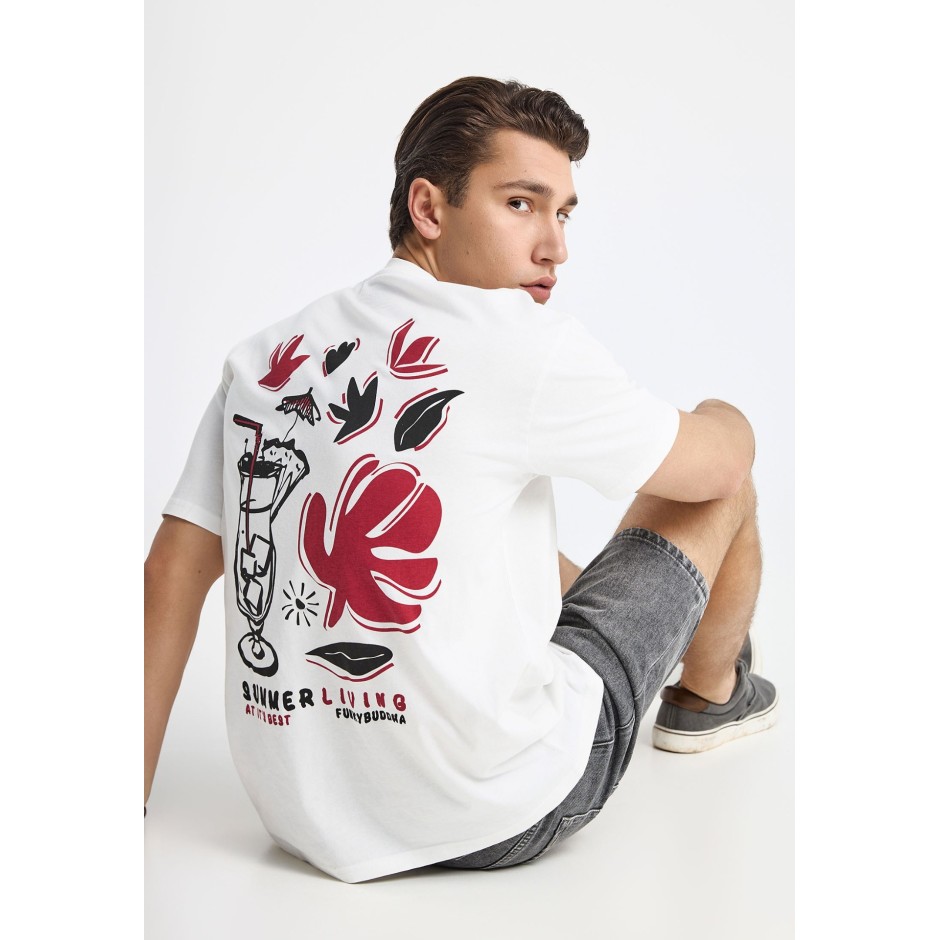 FUNKY BUDDHA  FBM013-088-04-OFF WHITE Ecru