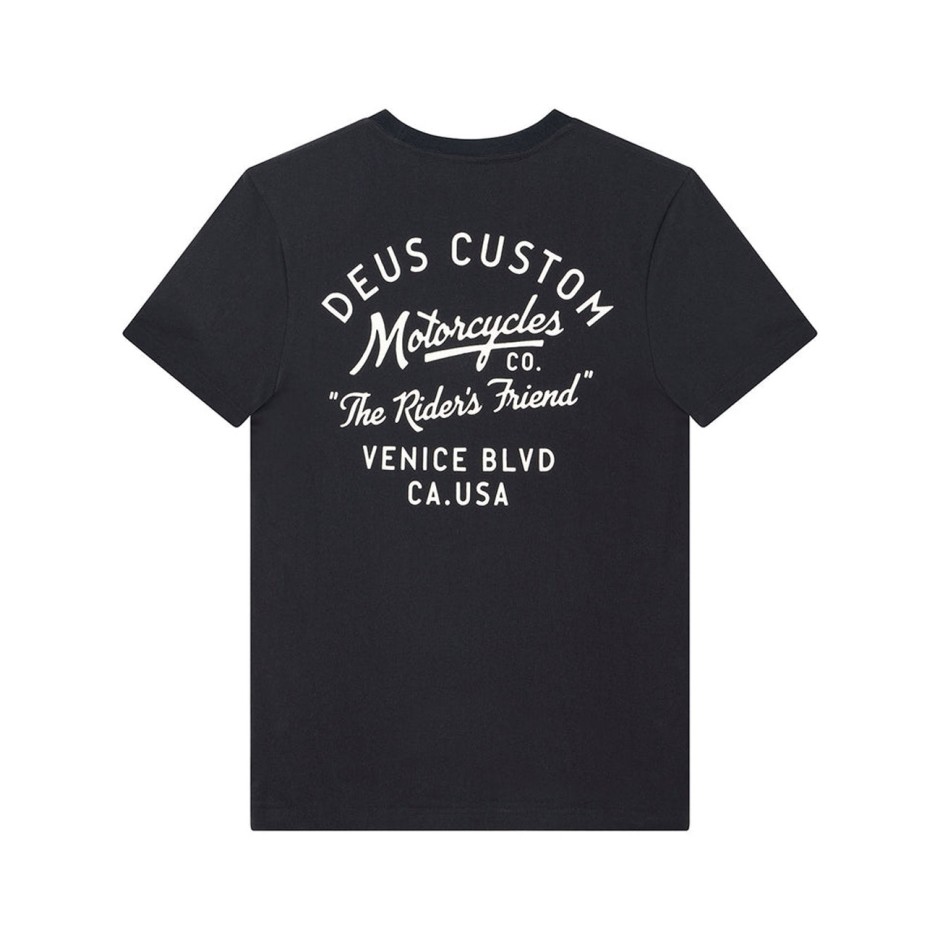 Men's T-Shirt Black - Deus Camber