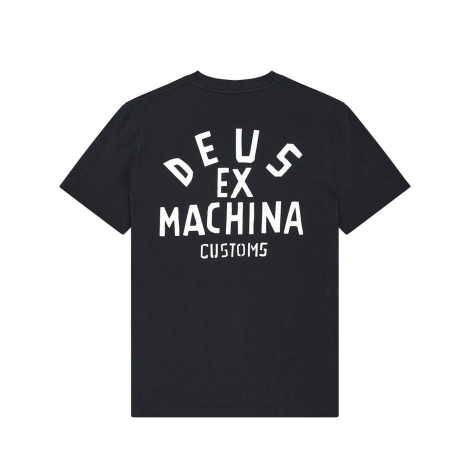 Men's T-Shirt Black - Deus Pisstin