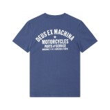 Men's T-Shirt Blue - Deus Harajuku Address Image 1
