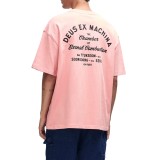 Men's T-Shirt Pink - Deus Seoul Sign Image 0