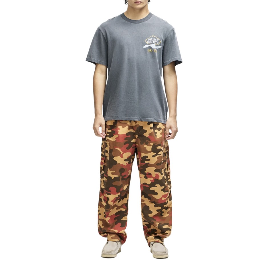DEUS EASY PEACEY TEE D263MTS539-ANT Ανθρακί