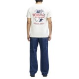 DEUS GLOBAL SPARK TEE D263MTS384-VWH Λευκό Εικόνα 2