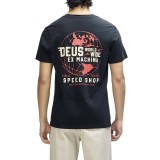 DEUS GLOBAL SPARK TEE D263MTS384-BLK Black Image 0