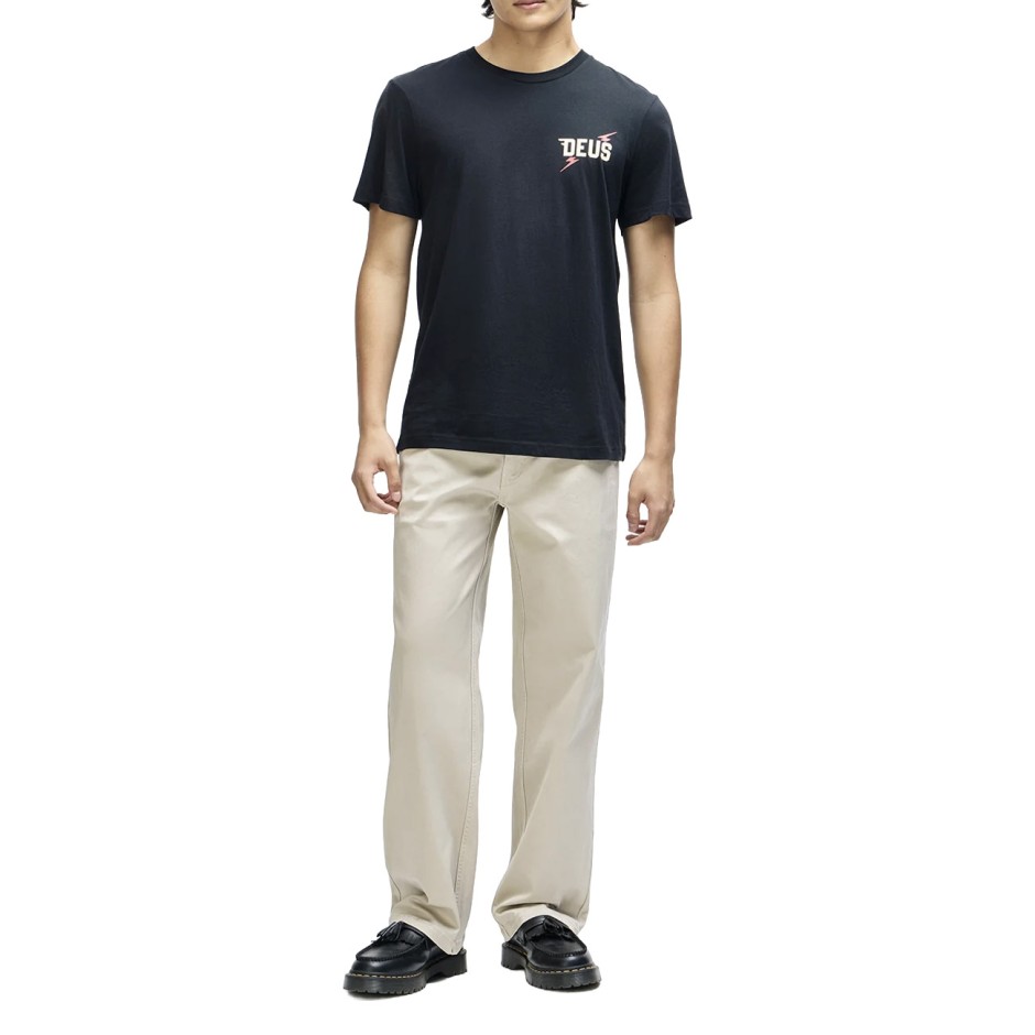 DEUS GLOBAL SPARK TEE D263MTS384-BLK Black
