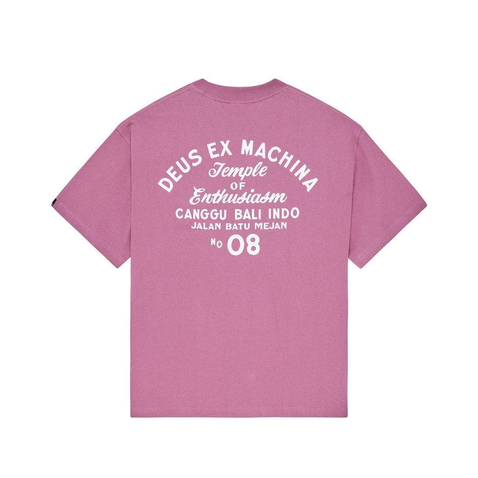 DEUS CANGGU SIGN TEE D263MTS157-RVI Ροζ