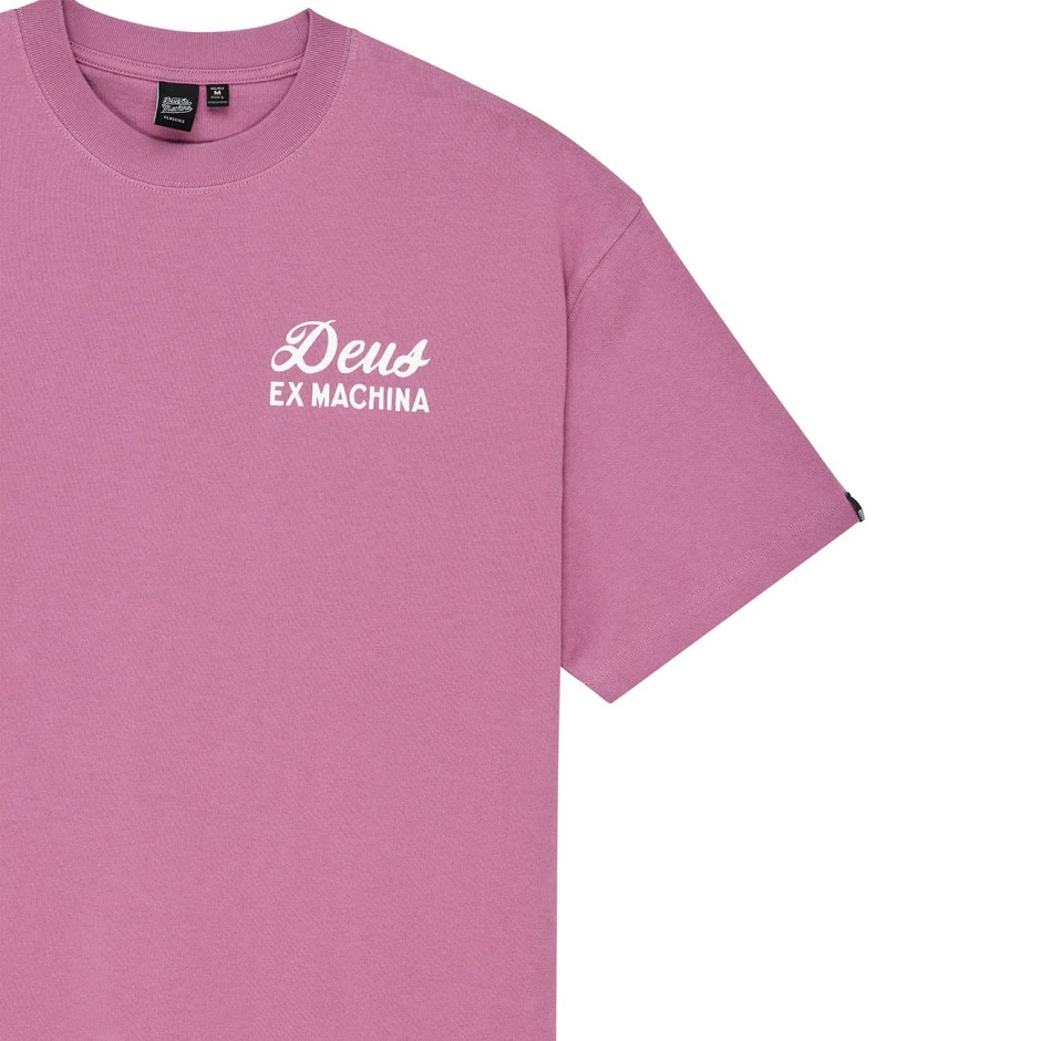 DEUS CANGGU SIGN TEE D263MTS157-RVI Ροζ