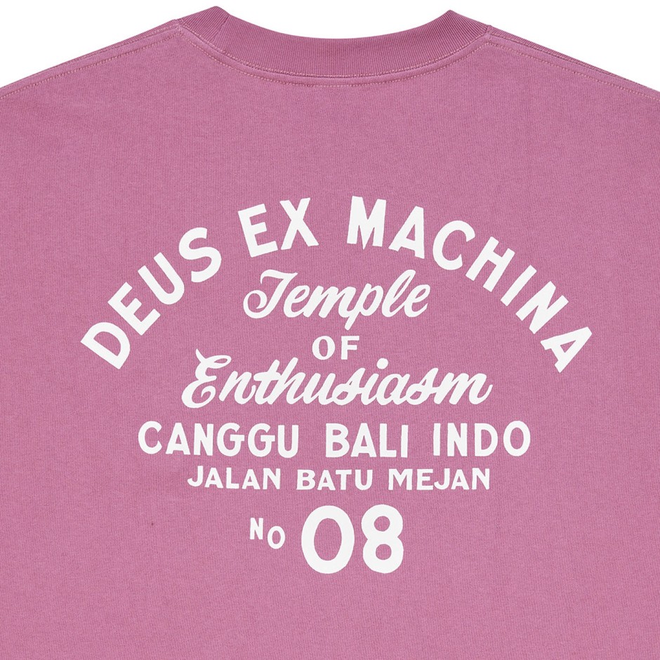 DEUS CANGGU SIGN TEE D263MTS157-RVI Ροζ