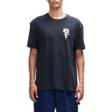 Men's T-Shirt Black - Deus Pisstin Image 