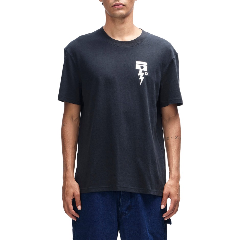 Men's T-Shirt Black - Deus Pisstin
