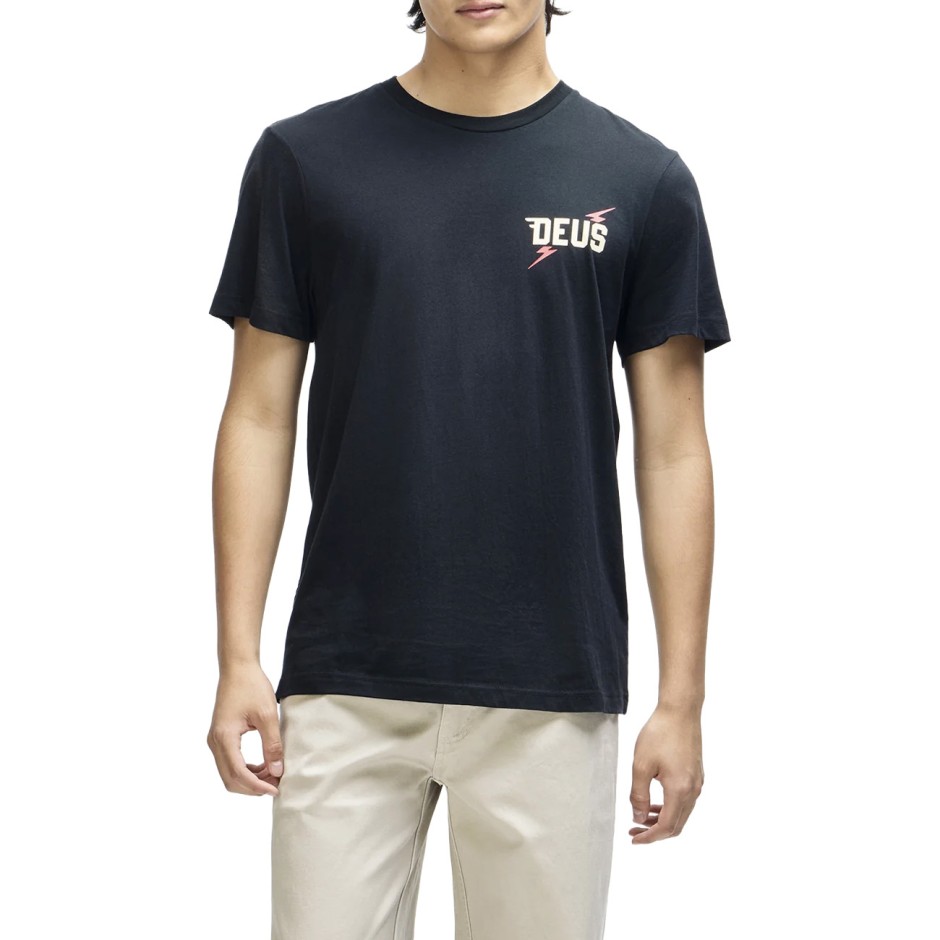 DEUS GLOBAL SPARK TEE D263MTS384-BLK Black