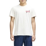 DEUS GLOBAL SPARK TEE D263MTS384-VWH Λευκό Εικόνα 