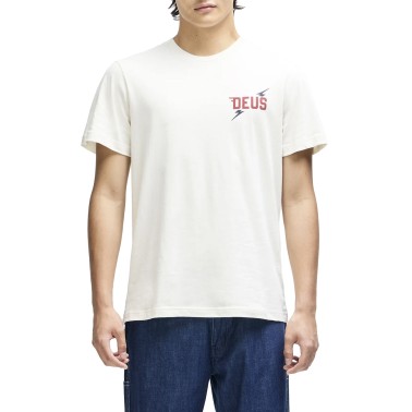 DEUS GLOBAL SPARK TEE D263MTS384-VWH White