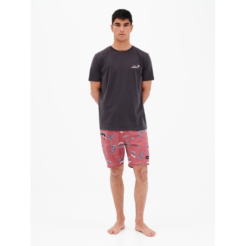 BASEHIT 221.BM33.10-OFF BLACK Μαύρο