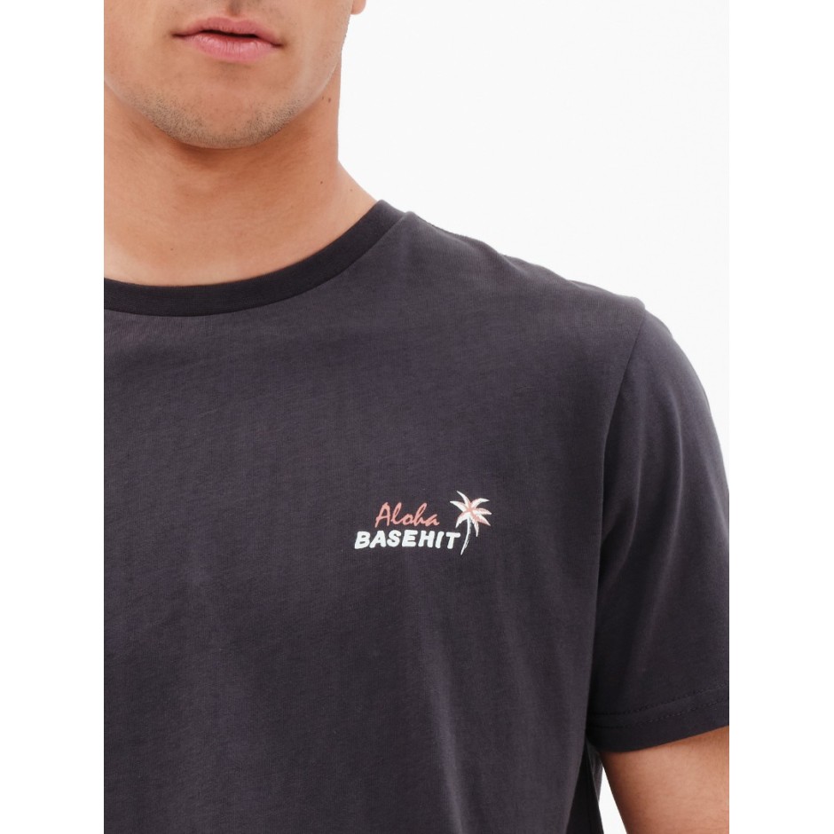 BASEHIT 221.BM33.10-OFF BLACK Μαύρο