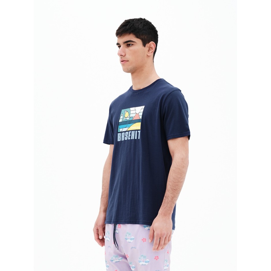 BASEHIT 221.BM33.16-NAVY BLUE Μπλε