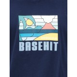 BASEHIT 221.BM33.16-NAVY BLUE Μπλε Εικόνα 4