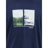 BASEHIT 221.BM33.42-NAVY BLUE Μπλε Εικόνα 3