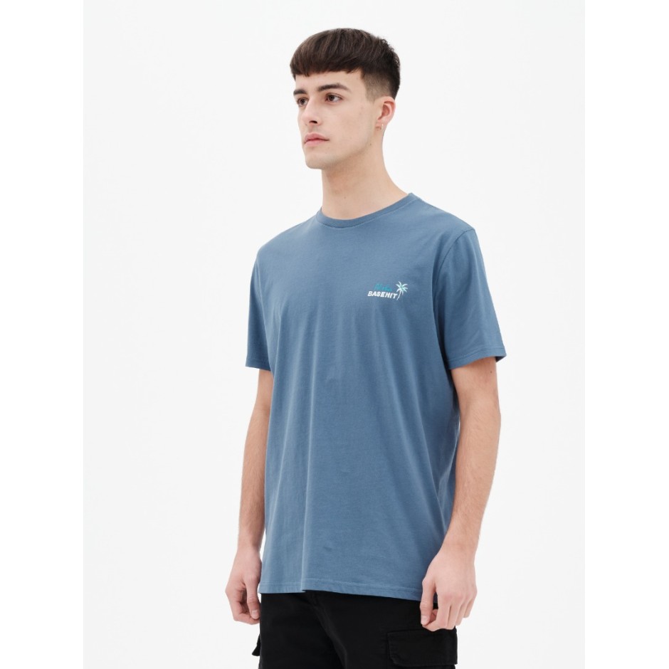 BASEHIT 221.BM33.10-DUSTY BLUE Μπλε