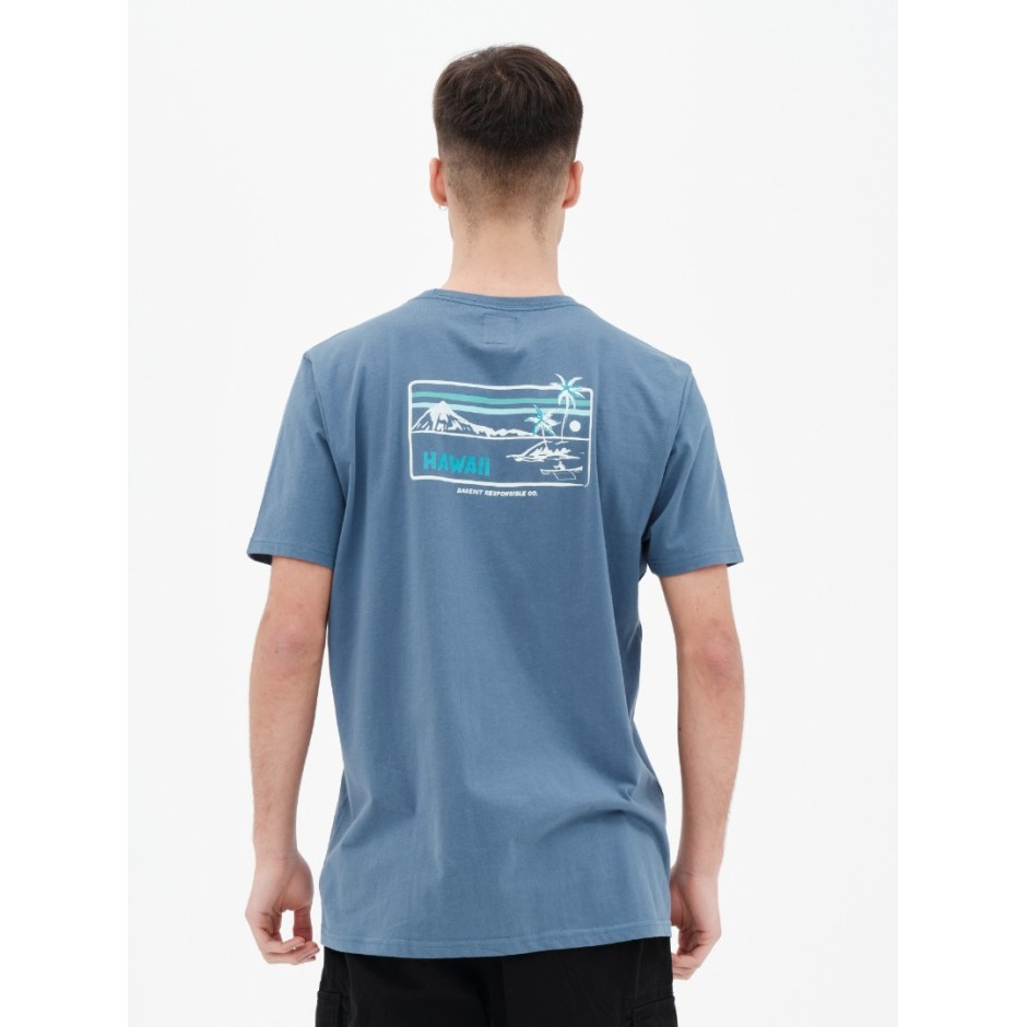 BASEHIT 221.BM33.10-DUSTY BLUE Μπλε