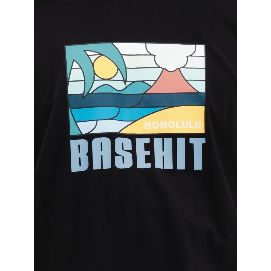 BASEHIT 221.BM33.16-Black Μαύρο
