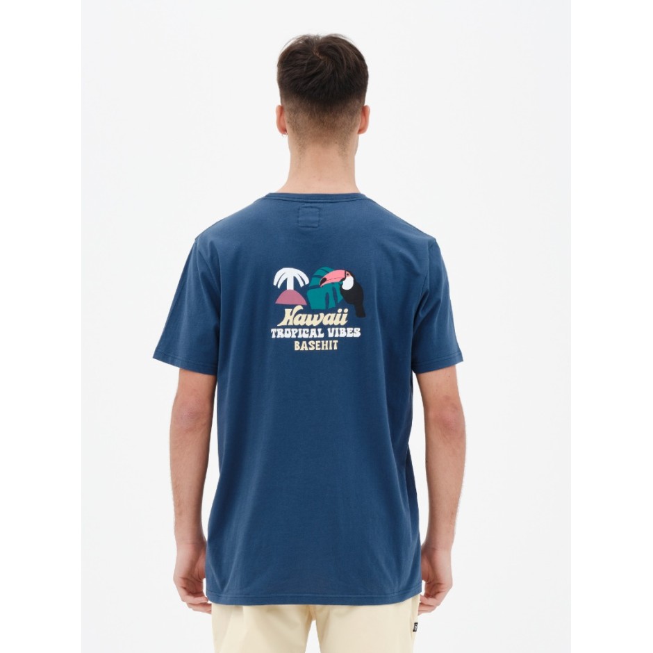 BASEHIT 221.BM33.30-MIDNIGHT BLUE Μπλε