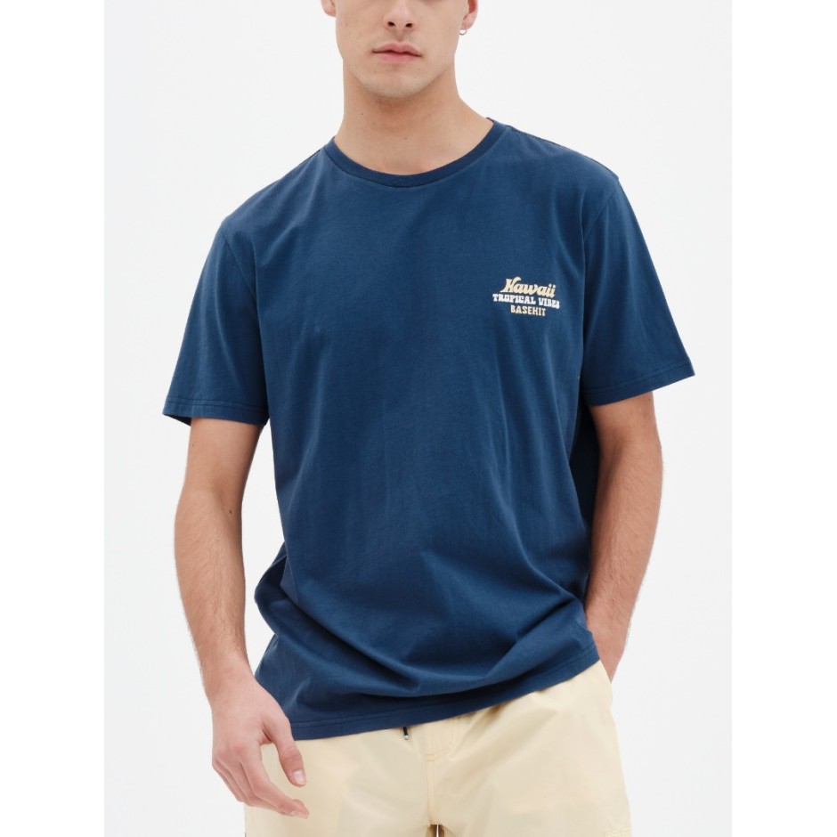 BASEHIT 221.BM33.30-MIDNIGHT BLUE Μπλε