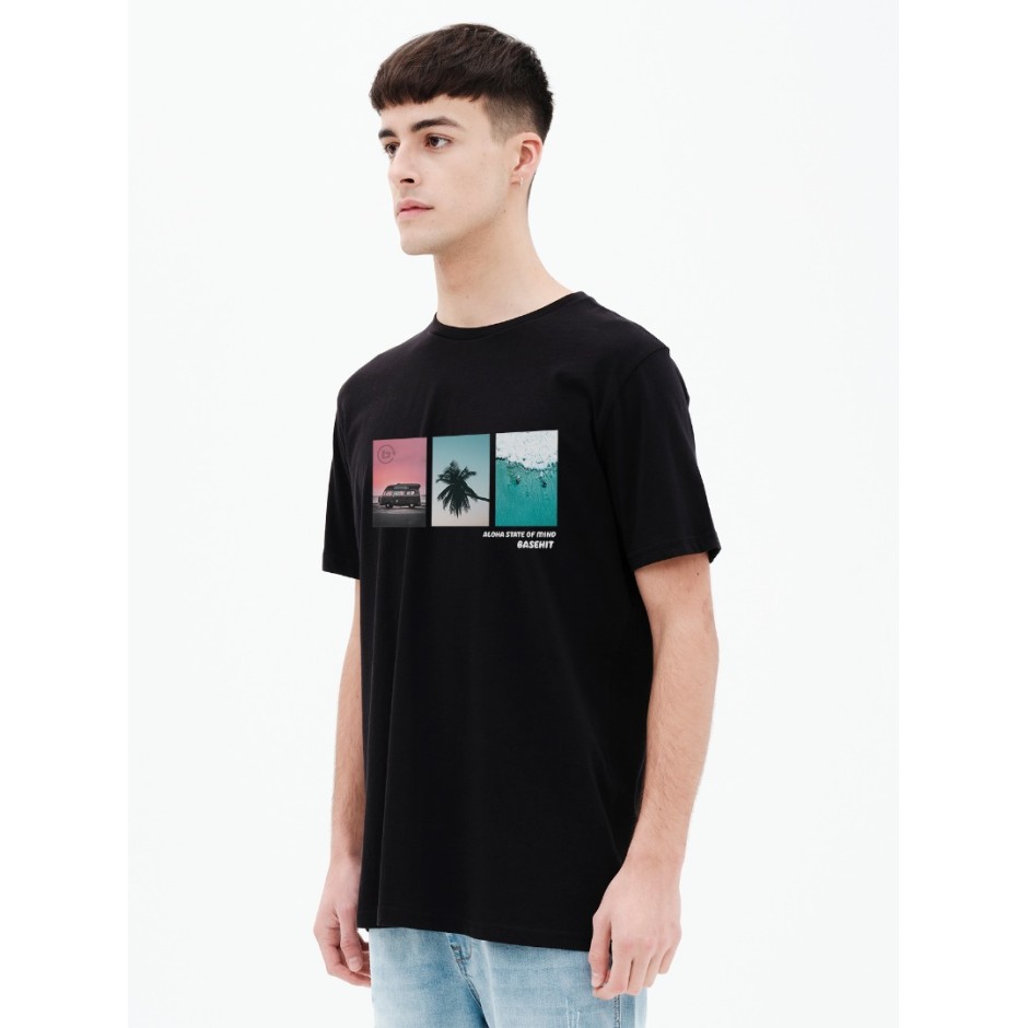 BASEHIT 221.BM33.48-BLACK Μαύρο