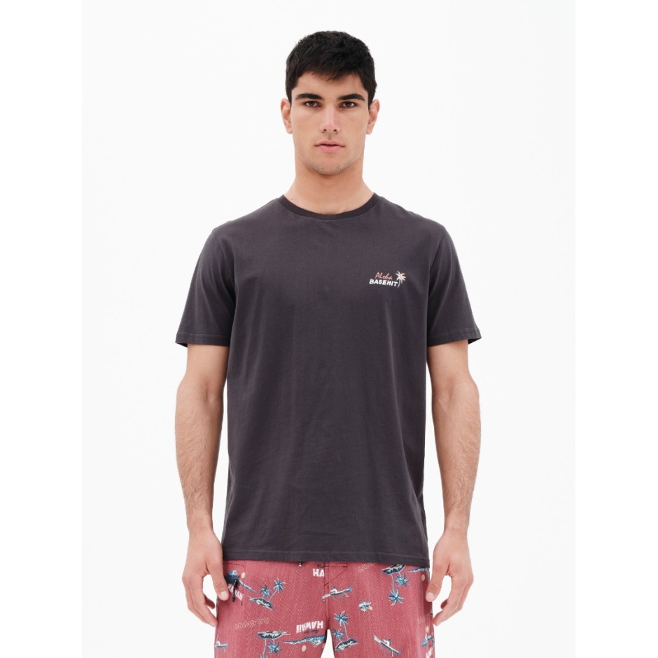 BASEHIT 221.BM33.10-OFF BLACK Μαύρο