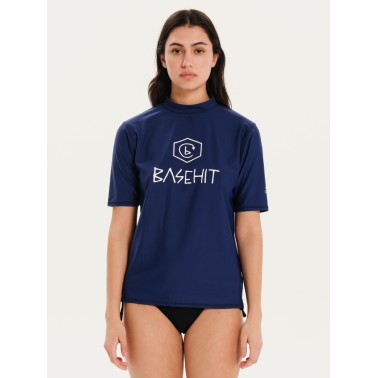 BASEHIT MEN'S RASHGUARDS RG1673-NAVY Μπλε