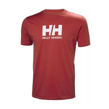 Ανδρική Κοντομάνικη Μπλούζα Κόκκινη - Helly Hansen HH Logo