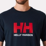HELLY HANSEN LOGO T-SHIRT 3.0 54596-597 Blue Image 1