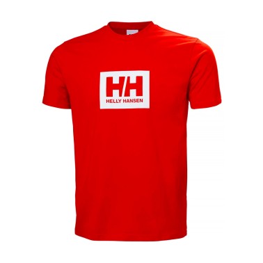 Ανδρική Κοντομάνικη Μπλούζα Κόκκινη - Helly Hansen Box 2.0