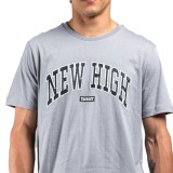 Ανδρική Κοντομάνικη Μπλούζα Γκρι - Target New High Εικόνα 1