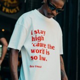 Men's T-Shirt White - Bee Unusual 'Kite' Image 2