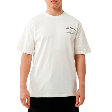 Men's T-Shirt Ecru - Bee Unusual 'Regret Nothing'