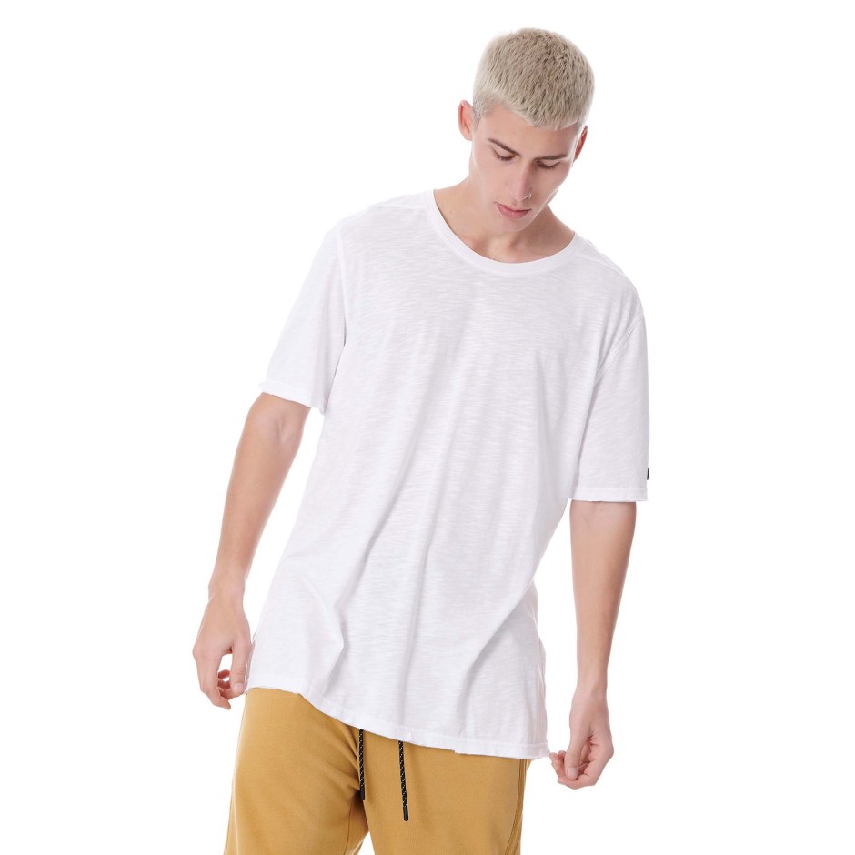 BODYTALK MEN'S SHORT-SLEEVED OVERSIZED T-SHIRT 1191-952228-00200 White