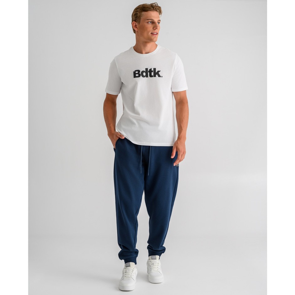 Ανδρική Κοντομάνικη Μπλούζα Λευκή - Bodytalk
