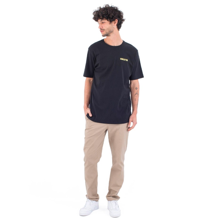 HURLEY EVD CIRCLE GRADIENT SS MTS0039110-H010 Black