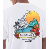 Ανδρική Κοντομάνικη Μπλούζα Λευκή - Hurley Bait Εικόνα 1