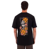 Ανδρική Κοντομάνικη Μπλούζα Μαύρη - Hurley Tattoo Trudy Skull Εικόνα 0