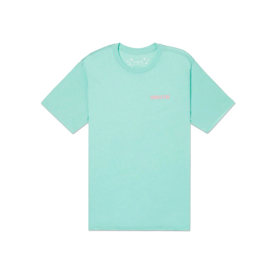 HURLEY EVD CIRCLE GRADIENT SS MTS0039110-H3020 Turquoise
