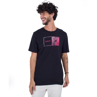 HURLEY EVERYDAY HALFER GRADIENT SS MTS0035750-H010 Black