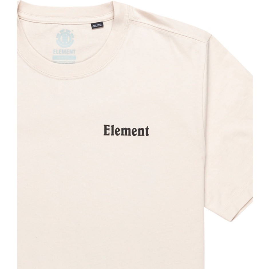 Ανδρική Κοντομάνικη Μπλούζα Λευκή - Element Gets Better