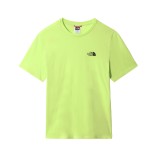 THE NORTH FACE M S/S SIMPLE DOME TEE NF0A2TX5HDD-HDD Lime